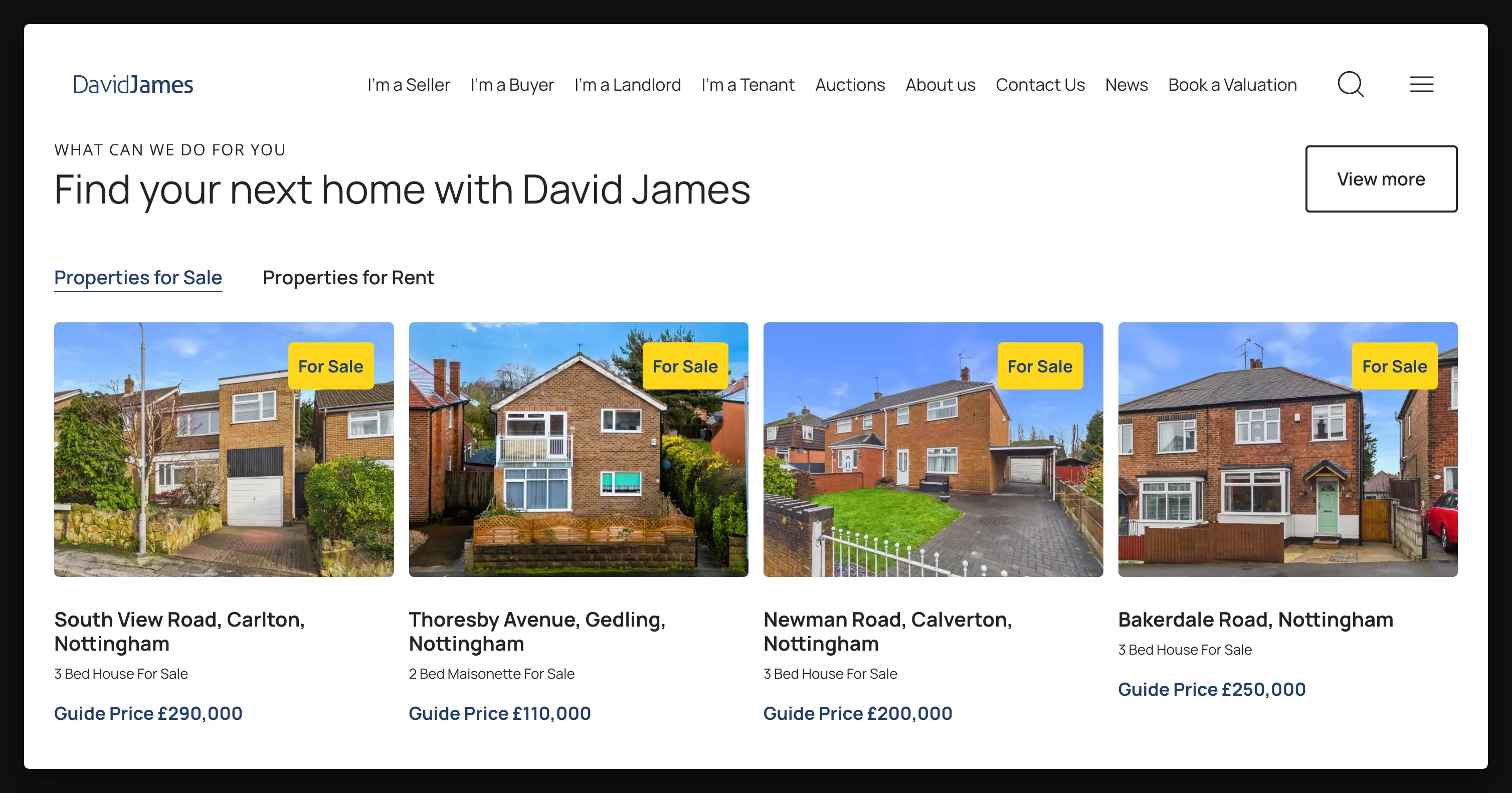 David James Estate Agents